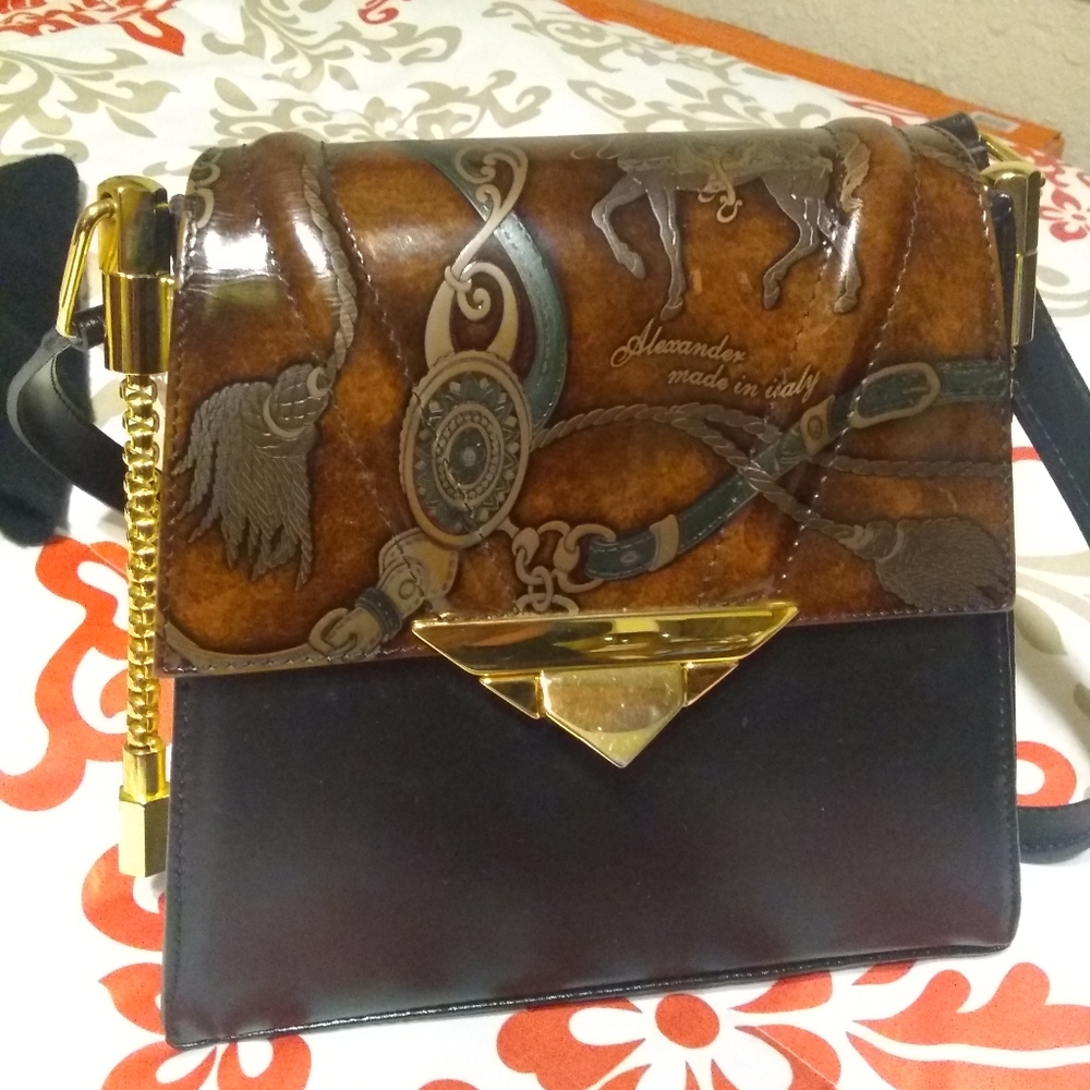 Alexander made Italy handbag